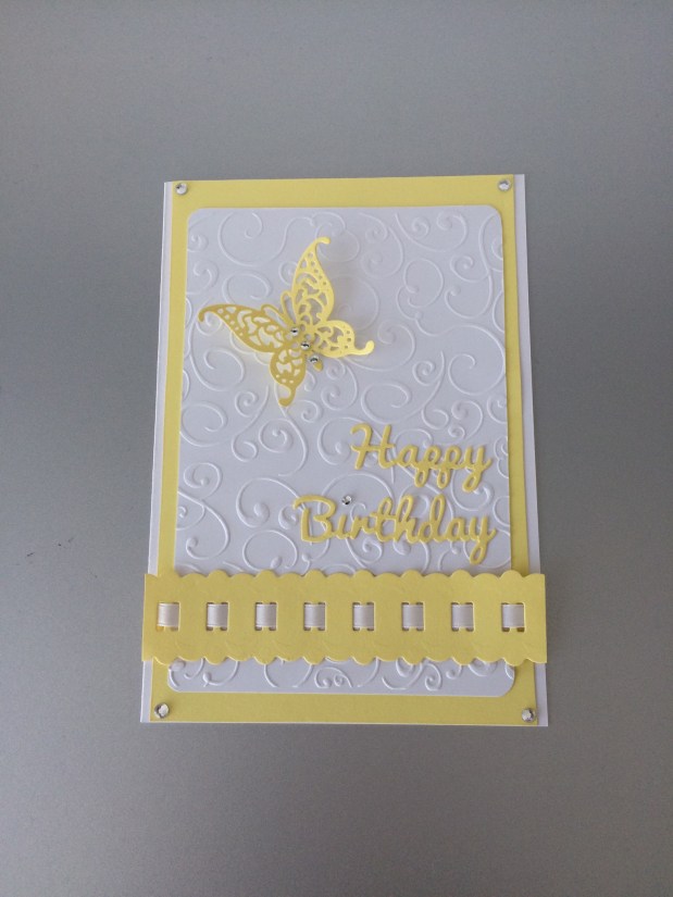 Geburtstagskarte „Happy Birthday“