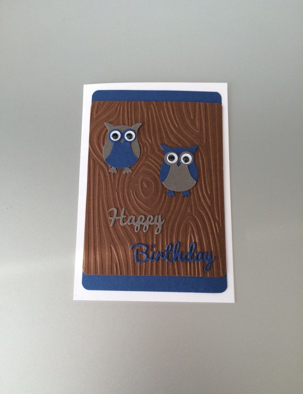 Geburtstagskarte „Happy Birthday“