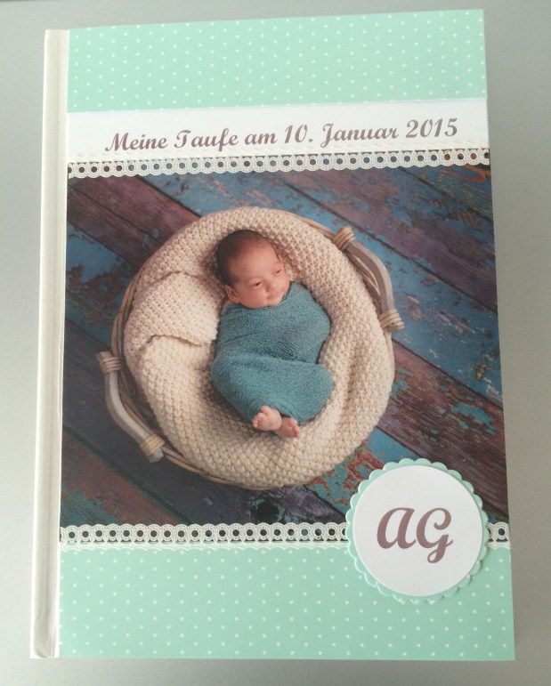 Gästebuch Taufe *mint*&nbsp;*Pünktchen*