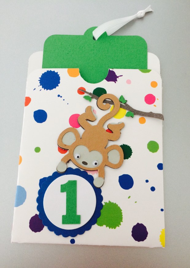 Einladung 1. Geburtstag „Äffchen“