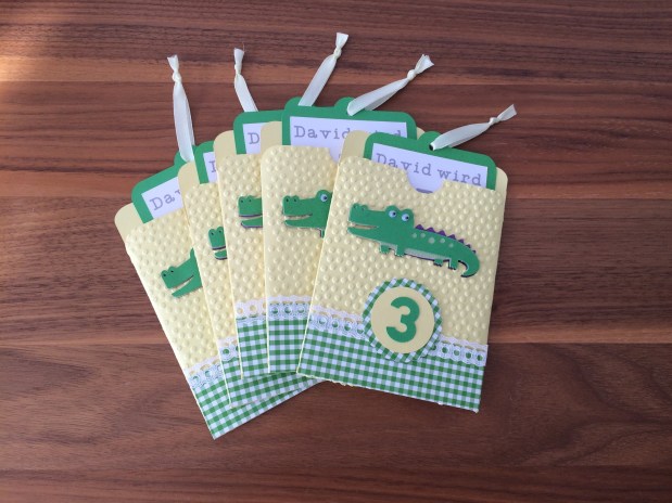 Einladung Kindergeburtstag Junge&nbsp;*Krokodil*