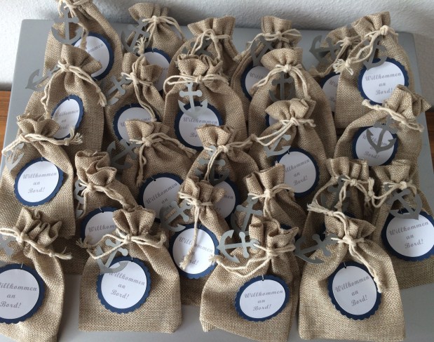 Deko Mottoparty Säckchen / Gastgeschenke 