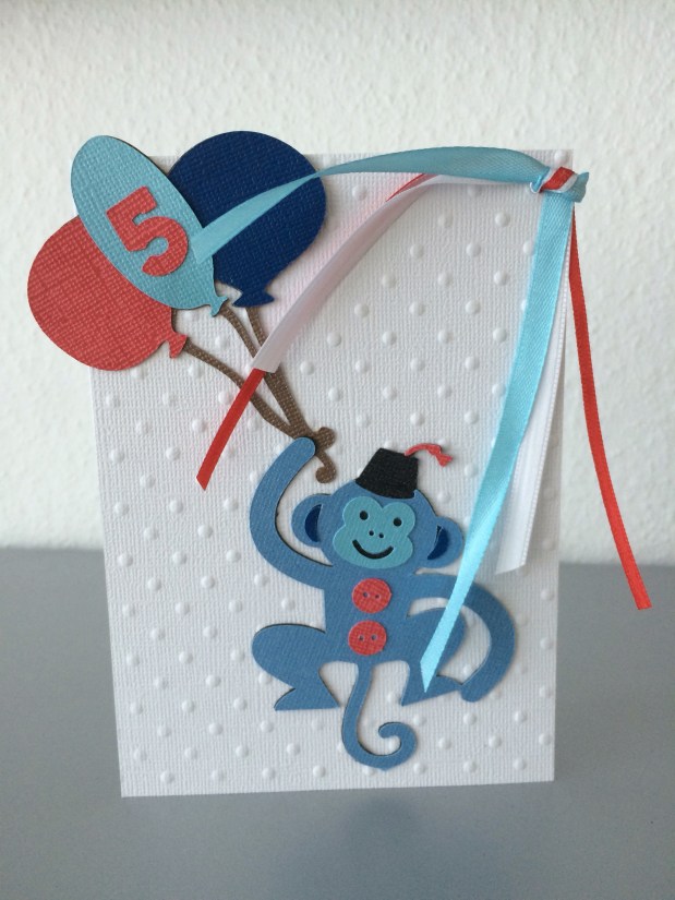 Karte zum Geburtstag&nbsp;*Affe*