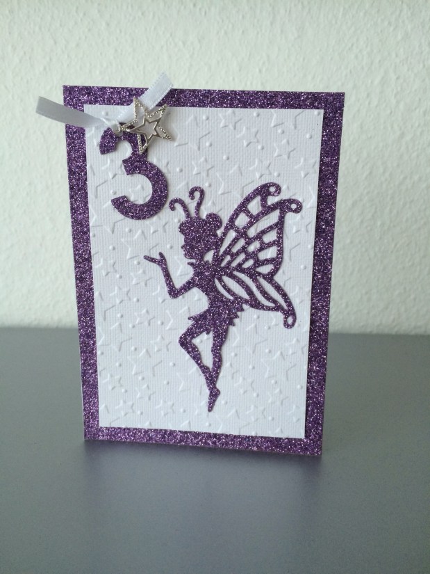 Karte Geburtstag Mädchen&nbsp;*Fee*