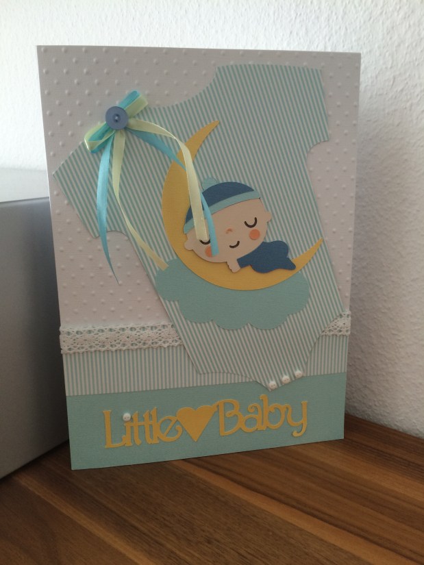 DIN A4 Karte zur&nbsp;Geburt