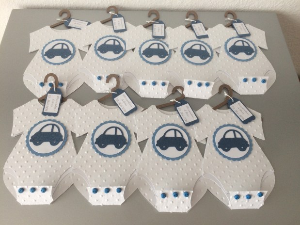 Babybody Karte Junge /&nbsp;Zwillinge