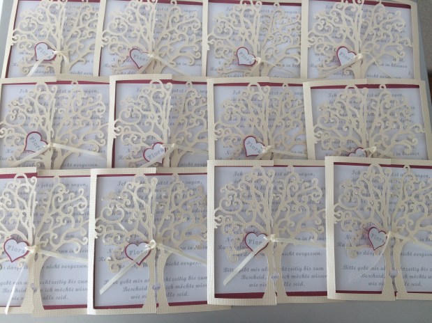 Einladung zur Taufe&nbsp;*Baum*