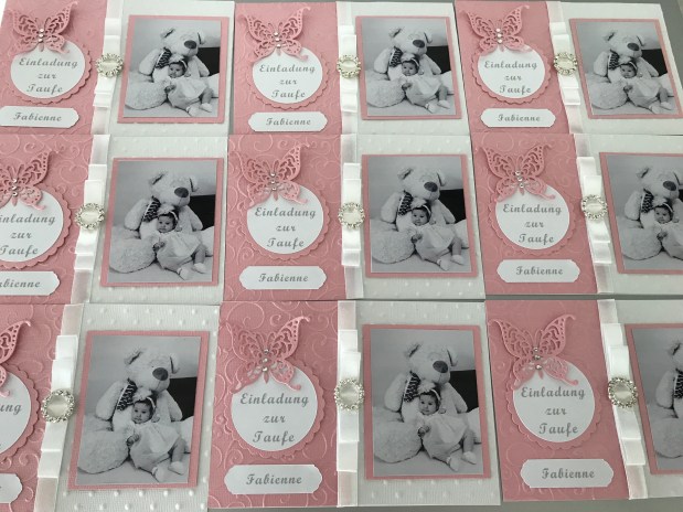 Einladung zur Taufe&nbsp;*Schmetterling*