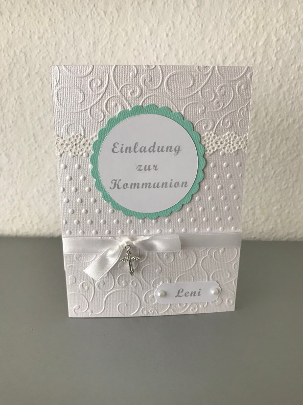 Einladung zur Kommunion /&nbsp;Konfirmation